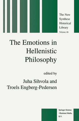 Engberg-Pedersen / Sihvola |  The Emotions in Hellenistic Philosophy | Buch |  Sack Fachmedien