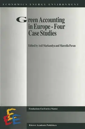 Markandya / Pavan |  Green Accounting in Europe — Four case studies | Buch |  Sack Fachmedien