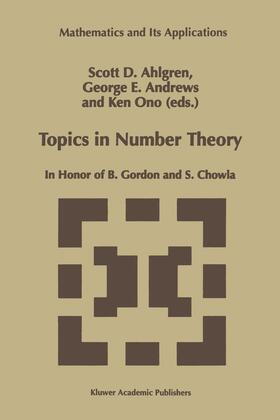 Ahlgren / Andrews / Ono |  Topics in Number Theory | Buch |  Sack Fachmedien