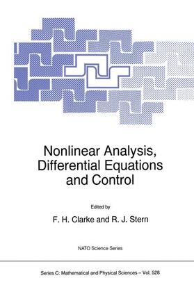 Clarke / Stern |  Nonlinear Analysis, Differential Equations and Control | Buch |  Sack Fachmedien