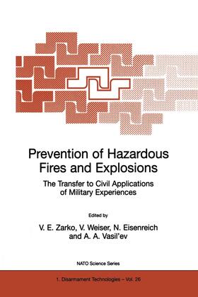 Zarko / Vasil'ev / Weiser |  Prevention of Hazardous Fires and Explosions | Buch |  Sack Fachmedien