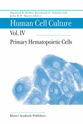 Koller / Masters / Palsson |  Human Cell Culture | Buch |  Sack Fachmedien