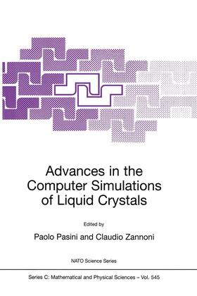 Zannoni / Pasini |  Advances in the Computer Simulatons of Liquid Crystals | Buch |  Sack Fachmedien