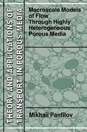 Panfilov | Macroscale Models of Flow Through Highly Heterogeneous Porous Media | Buch | 978-0-7923-6176-3 | sack.de