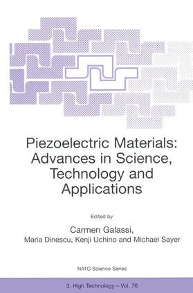 Galassi / Sayer / Dinescu |  Piezoelectric Materials: Advances in Science, Technology and Applications | Buch |  Sack Fachmedien