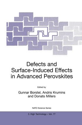 Borstel / Millers / Krumins |  Defects and Surface-Induced Effects in Advanced Perovskites | Buch |  Sack Fachmedien