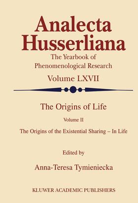 Tymieniecka |  The Origins of Life | Buch |  Sack Fachmedien