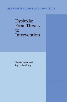 Lundberg / Høien |  Dyslexia: From Theory to Intervention | Buch |  Sack Fachmedien