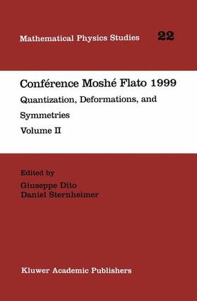 Sternheimer / Dito |  Conférence Moshé Flato 1999 | Buch |  Sack Fachmedien