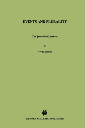 Landman |  Events and Plurality | Buch |  Sack Fachmedien