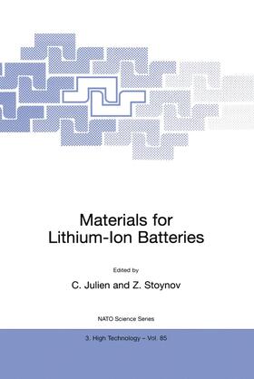 Julien / Stoynov |  Materials for Lithium-Ion Batteries | Buch |  Sack Fachmedien