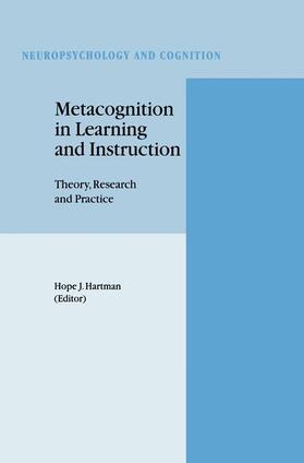 Hartman |  Metacognition in Learning and Instruction | Buch |  Sack Fachmedien