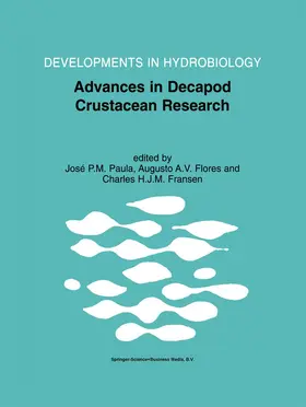 Paula / Fransen / Flores |  Advances in Decapod Crustacean Research | Buch |  Sack Fachmedien