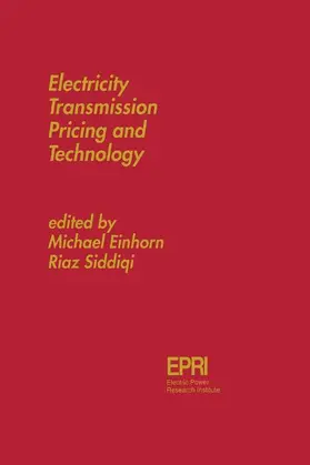 Kalverboer / Gramsbergen |  Electricity Transmission Pricing and Technology | Buch |  Sack Fachmedien