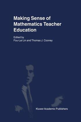 Cooney |  Making Sense of Mathematics Teacher Education | Buch |  Sack Fachmedien