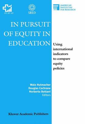 Hutmacher / Bottani / Cochrane |  In Pursuit of Equity in Education | Buch |  Sack Fachmedien