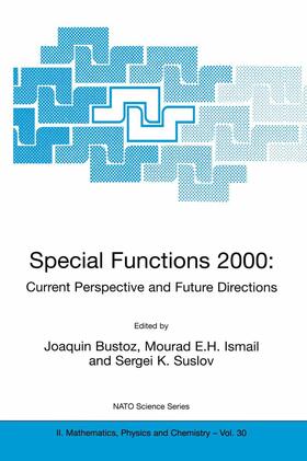 Bustoz / Suslov / Ismail |  Special Functions 2000: Current Perspective and Future Directions | Buch |  Sack Fachmedien