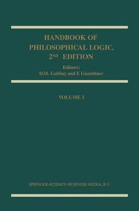 Guenthner / Gabbay | Handbook of Philosophical Logic | Buch | 978-0-7923-7160-1 | sack.de