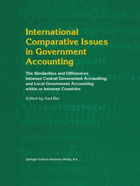 Bac |  International Comparative Issues in Government Accounting | Buch |  Sack Fachmedien