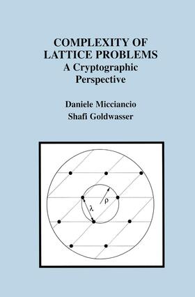 Goldwasser / Micciancio |  Complexity of Lattice Problems | Buch |  Sack Fachmedien