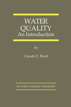 Boyd |  Water Quality | Buch |  Sack Fachmedien