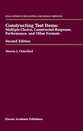 Osterlind |  Constructing Test Items | Buch |  Sack Fachmedien