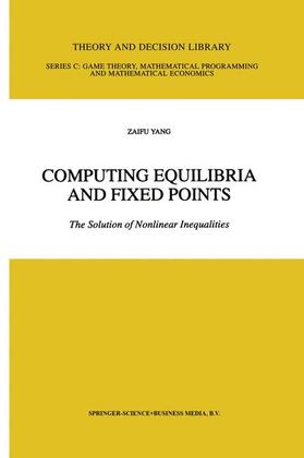 Computing Equilibria and Fixed Points | Buch |  Sack Fachmedien