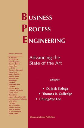 Elzinga / Gulledge |  Business Process Engineering | Buch |  Sack Fachmedien