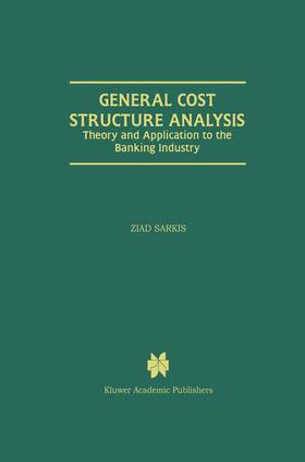 Sarkis |  General Cost Structure Analysis | Buch |  Sack Fachmedien