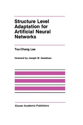  Structure Level Adaptation for Artificial Neural Networks | Buch |  Sack Fachmedien