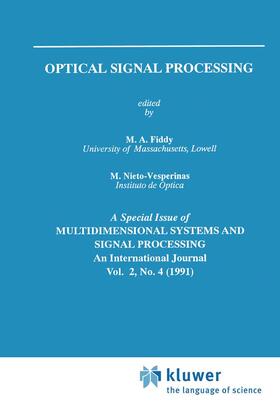 Nieto-vesperinas / Fiddy |  Optical Signal Processing | Buch |  Sack Fachmedien