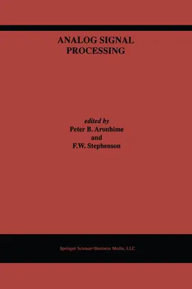 Stephenson / Aronhime |  Analog Signal Processing | Buch |  Sack Fachmedien