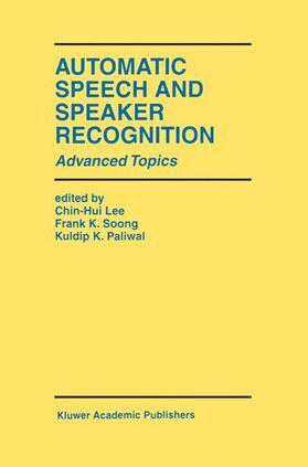 Lee / Paliwal / Soong |  Automatic Speech and Speaker Recognition | Buch |  Sack Fachmedien