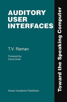 Raman |  Auditory User Interfaces | Buch |  Sack Fachmedien