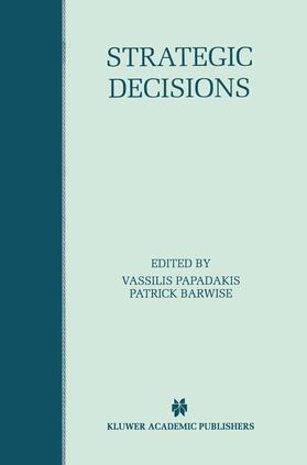Barwise / Papadakis |  Strategic Decisions | Buch |  Sack Fachmedien