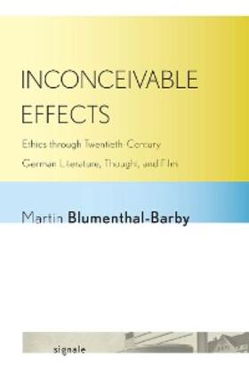 Blumenthal-Barby |  Inconceivable Effects | eBook | Sack Fachmedien