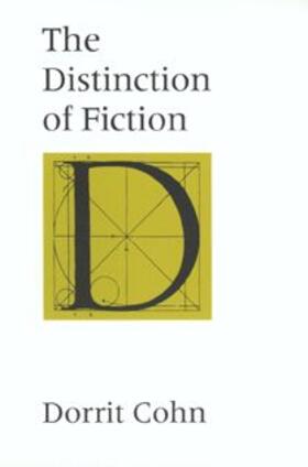 Cohn |  The Distinction of Fiction | Buch |  Sack Fachmedien