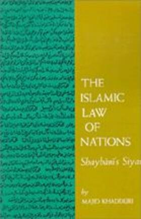 Khadduri |  The Islamic Law of Nations | Buch |  Sack Fachmedien