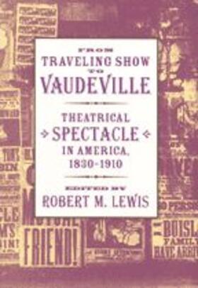 Lewis |  From Traveling Show to Vaudeville | Buch |  Sack Fachmedien