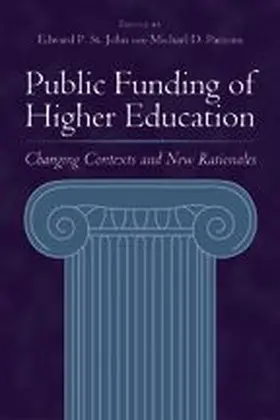 Parsons / St. John |  Public Funding of Higher Education | Buch |  Sack Fachmedien