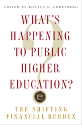 Ehrenberg |  What's Happening to Public Higher Education? | Buch |  Sack Fachmedien