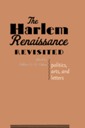Ogbar |  The Harlem Renaissance Revisited | Buch |  Sack Fachmedien