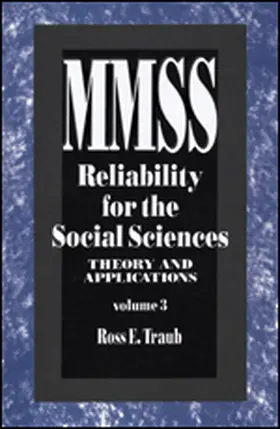 Traub |  Reliability for the Social Sciences | Buch |  Sack Fachmedien