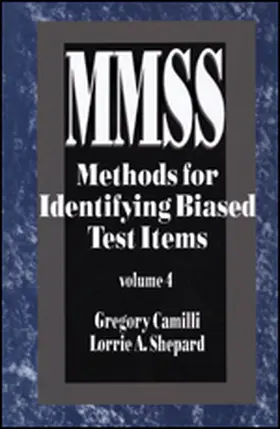 Camilli / Shepard |  Methods for Identifying Biased Test Items | Buch |  Sack Fachmedien