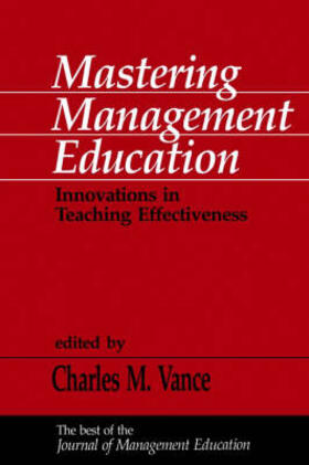 Vance |  Mastering Management Education | Buch |  Sack Fachmedien
