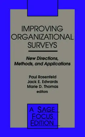 Edwards / Rosenfeld / Thomas |  Improving Organizational Surveys | Buch |  Sack Fachmedien