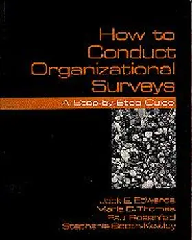 Edwards / Rosenfeld / Thomas |  How to Conduct Organizational Surveys | Buch |  Sack Fachmedien