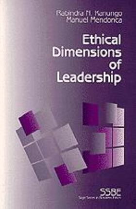 Kanungo / Mendonca |  Ethical Dimensions of Leadership | Buch |  Sack Fachmedien