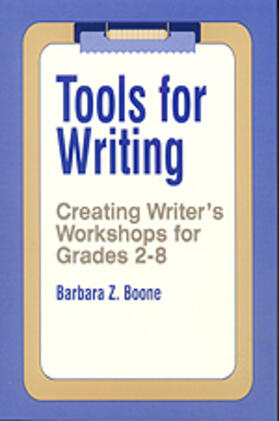 Boone |  Tools for Writing | Buch |  Sack Fachmedien