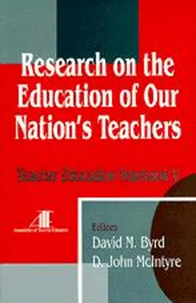 Byrd / McIntyre |  Research on the Education of Our Nation's Teachers | Buch |  Sack Fachmedien